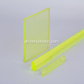 Gelbes transparentes Polyurethan -PU -Blatt